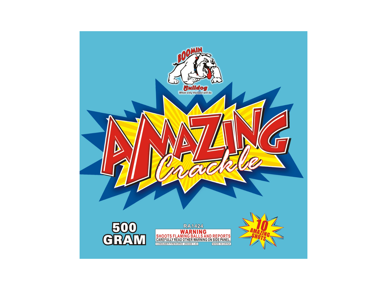 10's Amazing Crackle 500g